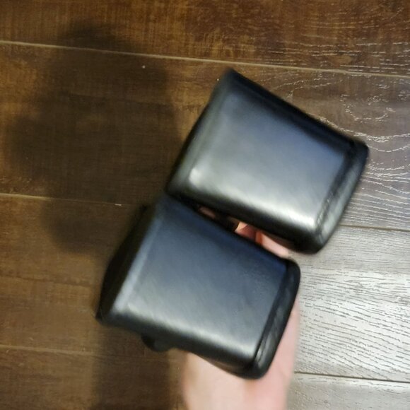 NEW Free People Parker Sandals Womens 8.5 Black Leather Basic Y2K Whimsygoth - Picture 4 of 9